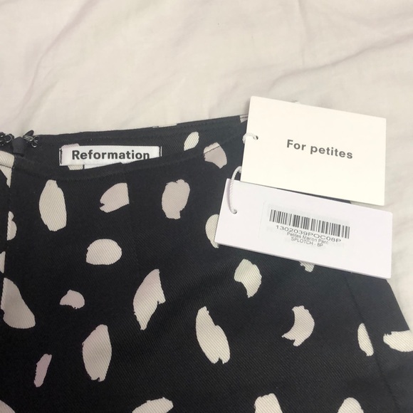 REFORMATION MARLON SPLOTCH PANTS - Picture 7 of 9